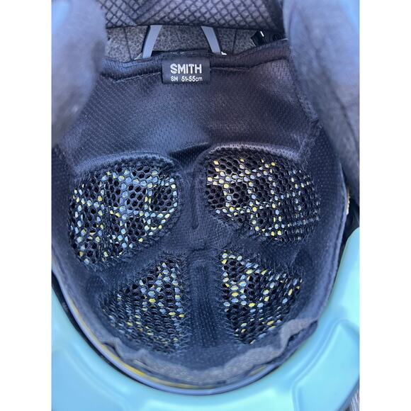 Smith quantum mips technology ski snowboard helmet adult small blue two tone - Picture 8 of 10